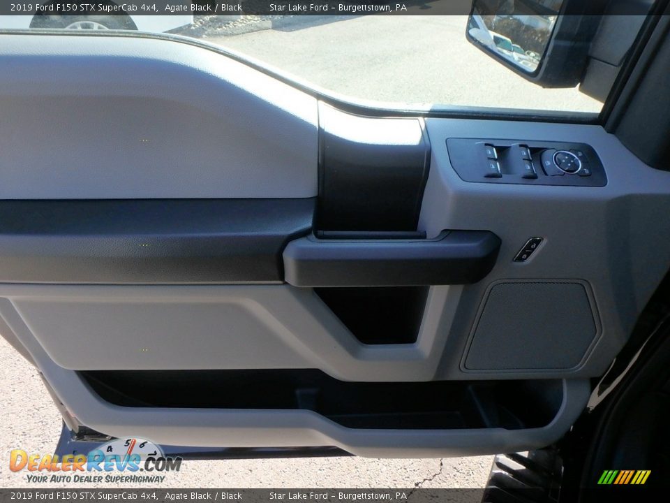 2019 Ford F150 STX SuperCab 4x4 Agate Black / Black Photo #16