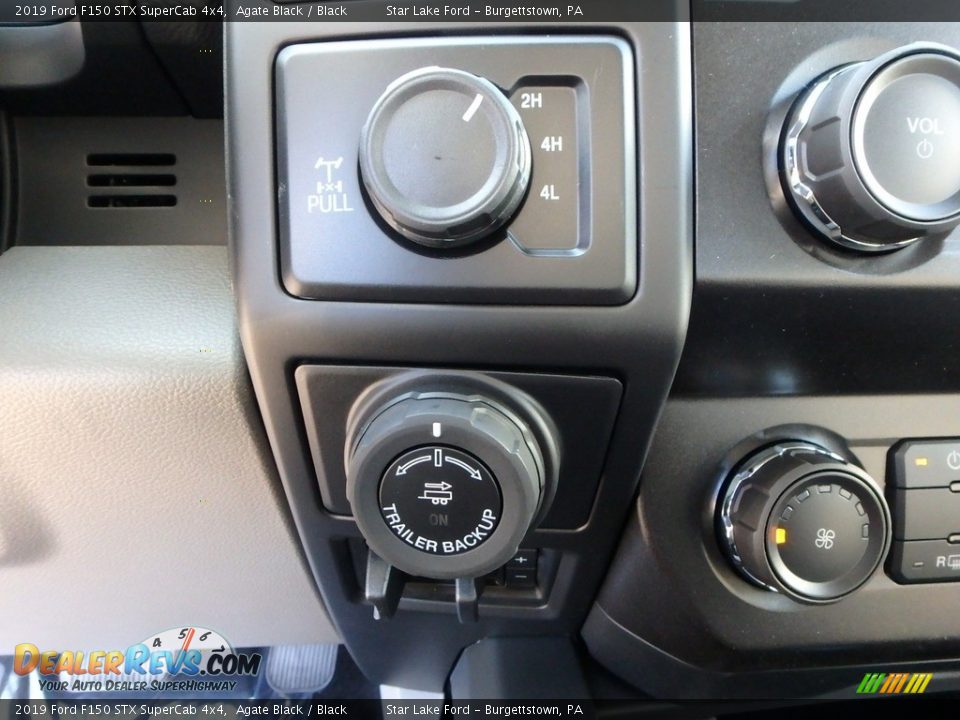 Controls of 2019 Ford F150 STX SuperCab 4x4 Photo #18