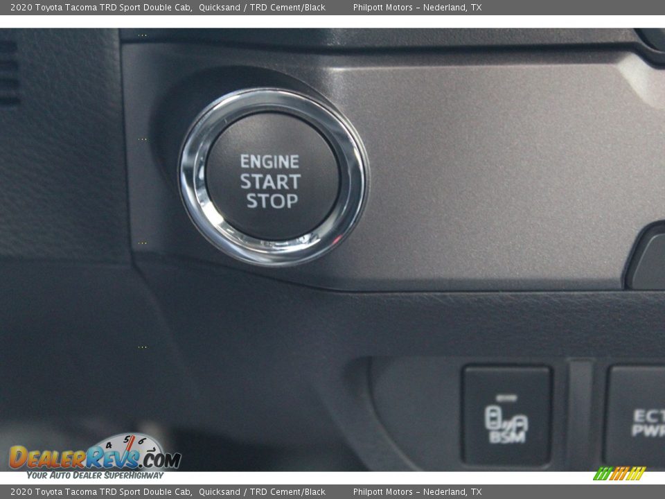 2020 Toyota Tacoma TRD Sport Double Cab Quicksand / TRD Cement/Black Photo #20