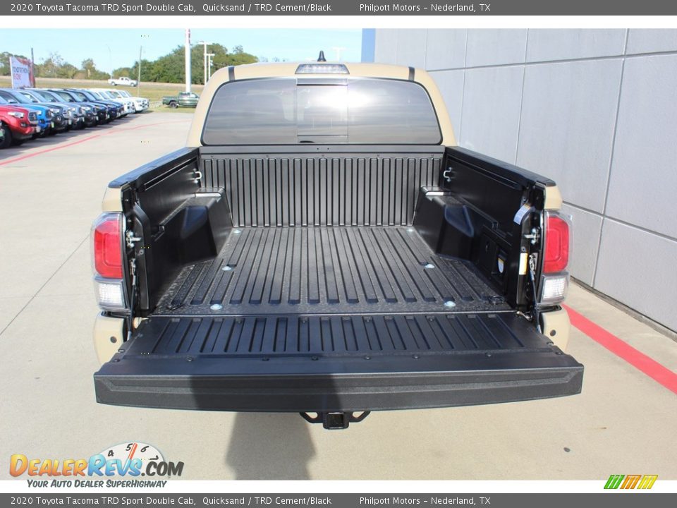 2020 Toyota Tacoma TRD Sport Double Cab Quicksand / TRD Cement/Black Photo #24