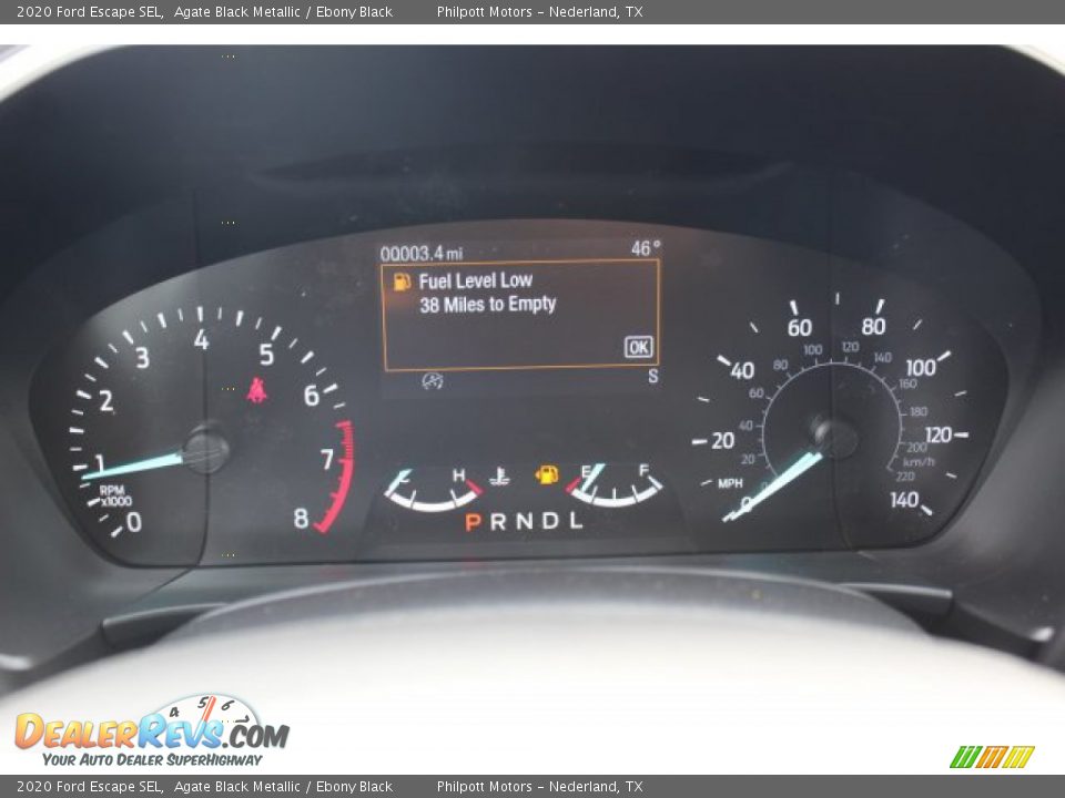 2020 Ford Escape SEL Agate Black Metallic / Ebony Black Photo #14