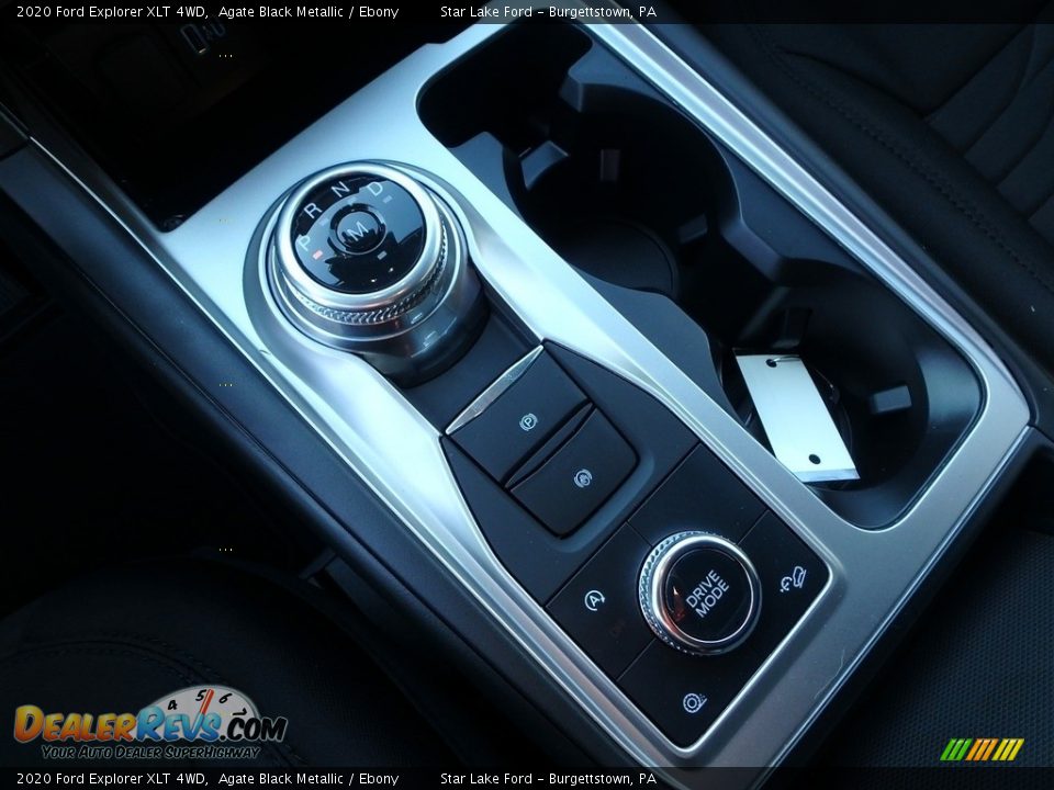 2020 Ford Explorer XLT 4WD Agate Black Metallic / Ebony Photo #18