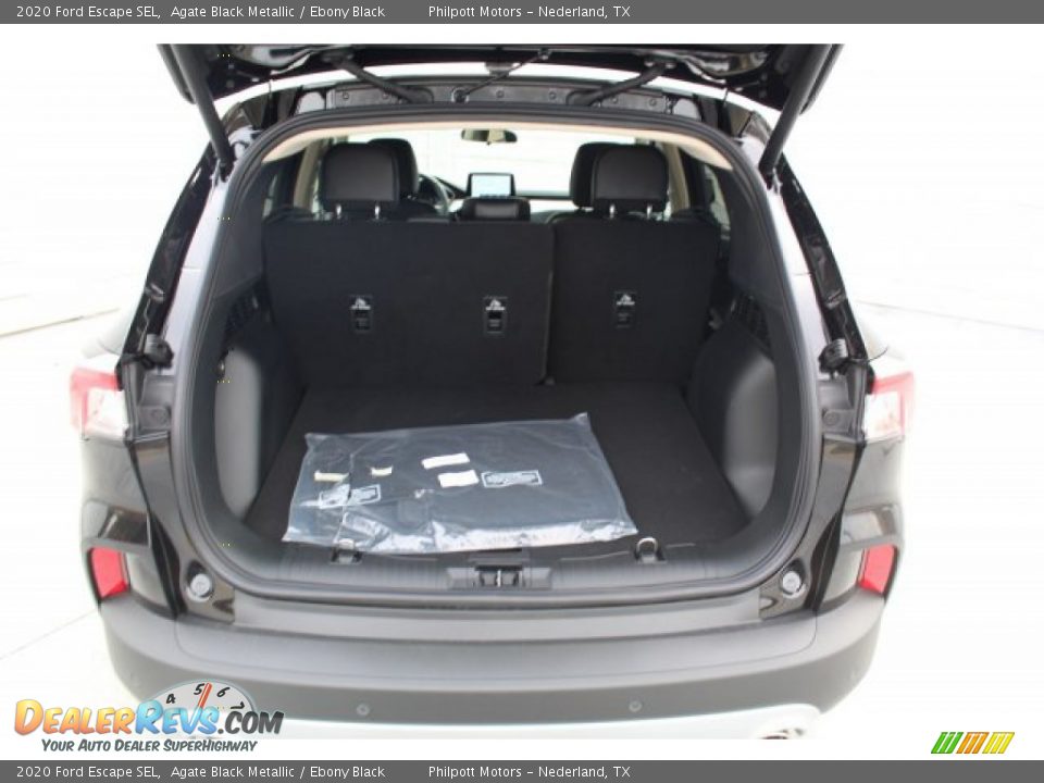 2020 Ford Escape SEL Agate Black Metallic / Ebony Black Photo #24