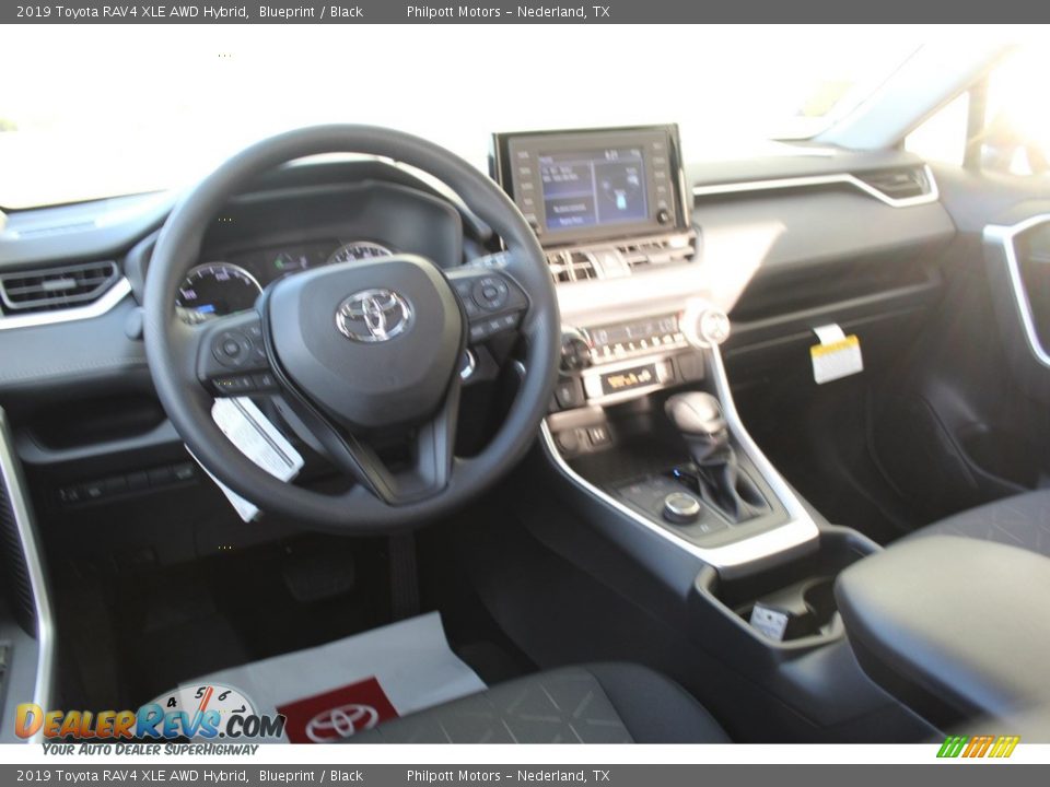 2019 Toyota RAV4 XLE AWD Hybrid Blueprint / Black Photo #24