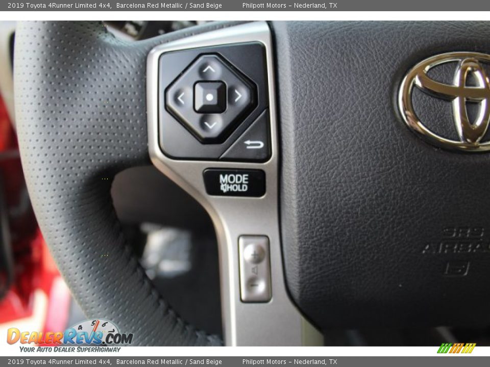 2019 Toyota 4Runner Limited 4x4 Steering Wheel Photo #16