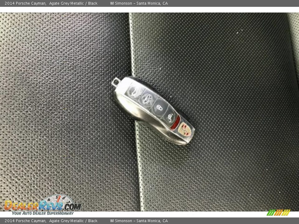 2014 Porsche Cayman Agate Grey Metallic / Black Photo #11