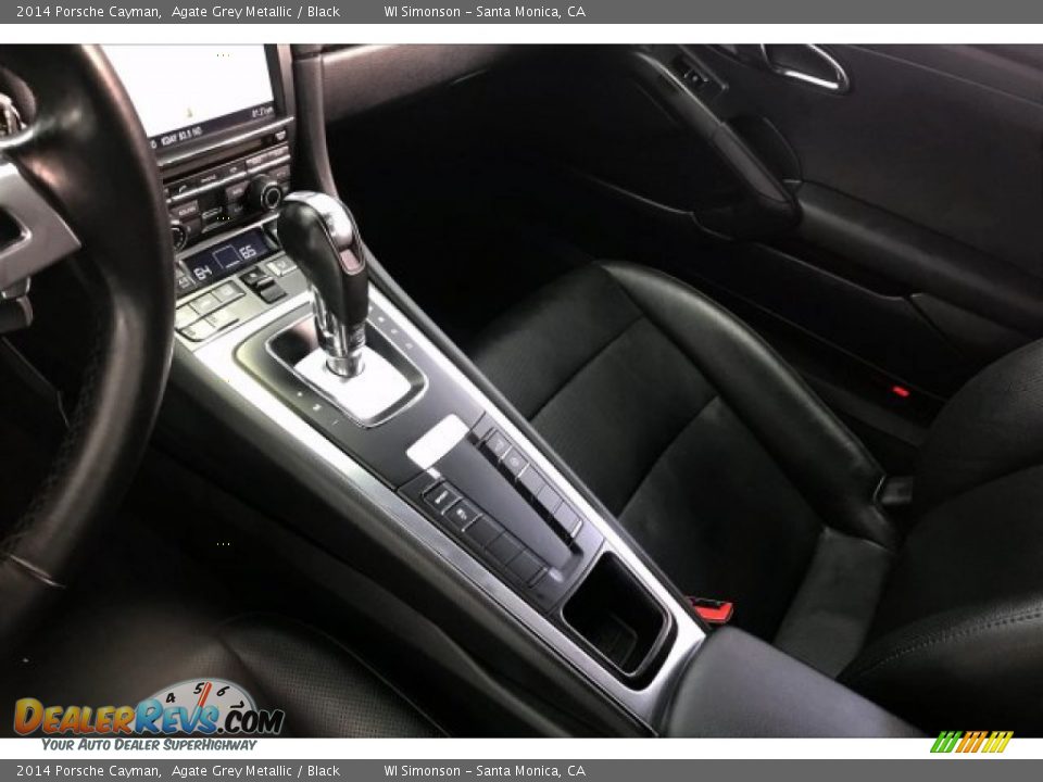 2014 Porsche Cayman Agate Grey Metallic / Black Photo #20