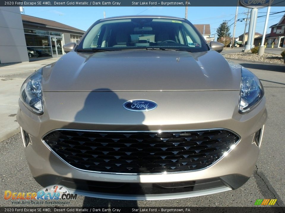 2020 Ford Escape SE 4WD Desert Gold Metallic / Dark Earth Gray Photo #2