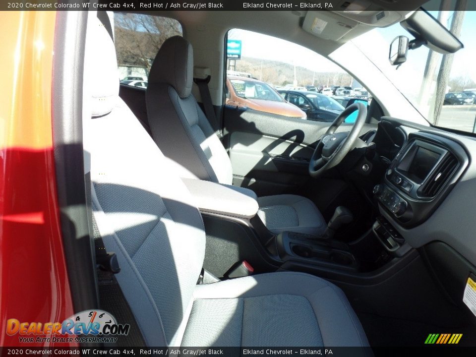2020 Chevrolet Colorado WT Crew Cab 4x4 Red Hot / Ash Gray/Jet Black Photo #12