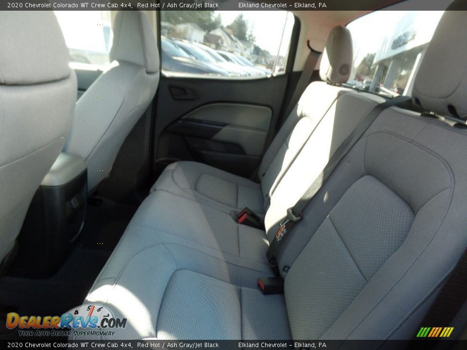 2020 Chevrolet Colorado WT Crew Cab 4x4 Red Hot / Ash Gray/Jet Black Photo #17