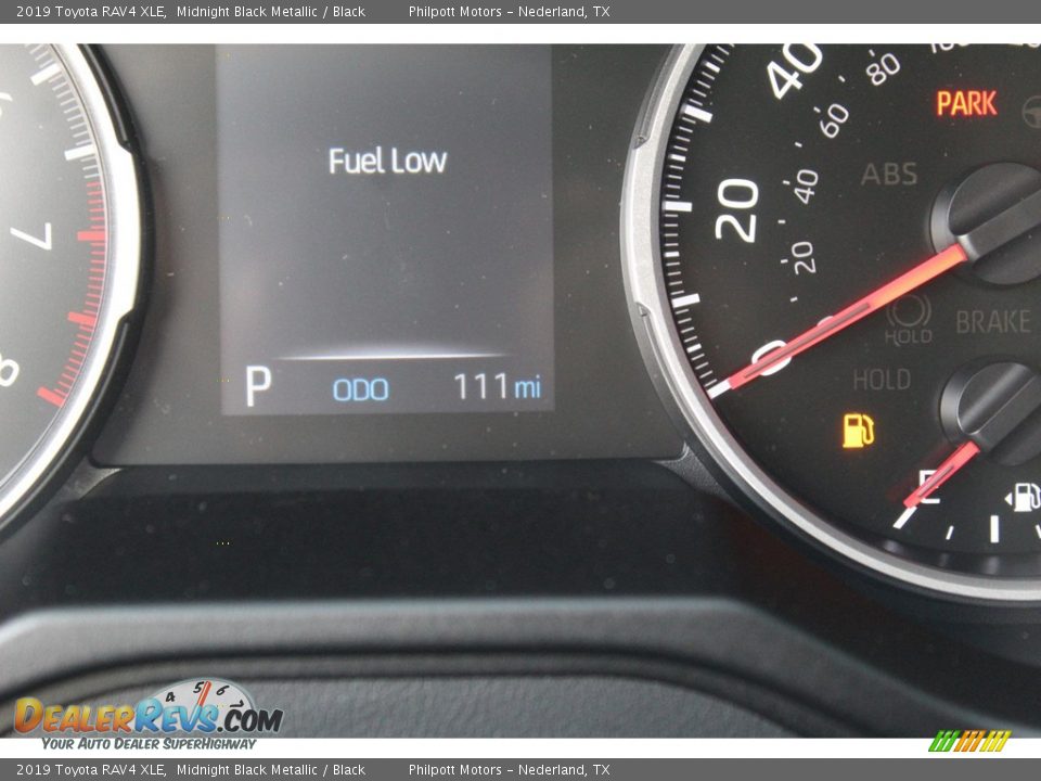 2019 Toyota RAV4 XLE Midnight Black Metallic / Black Photo #17