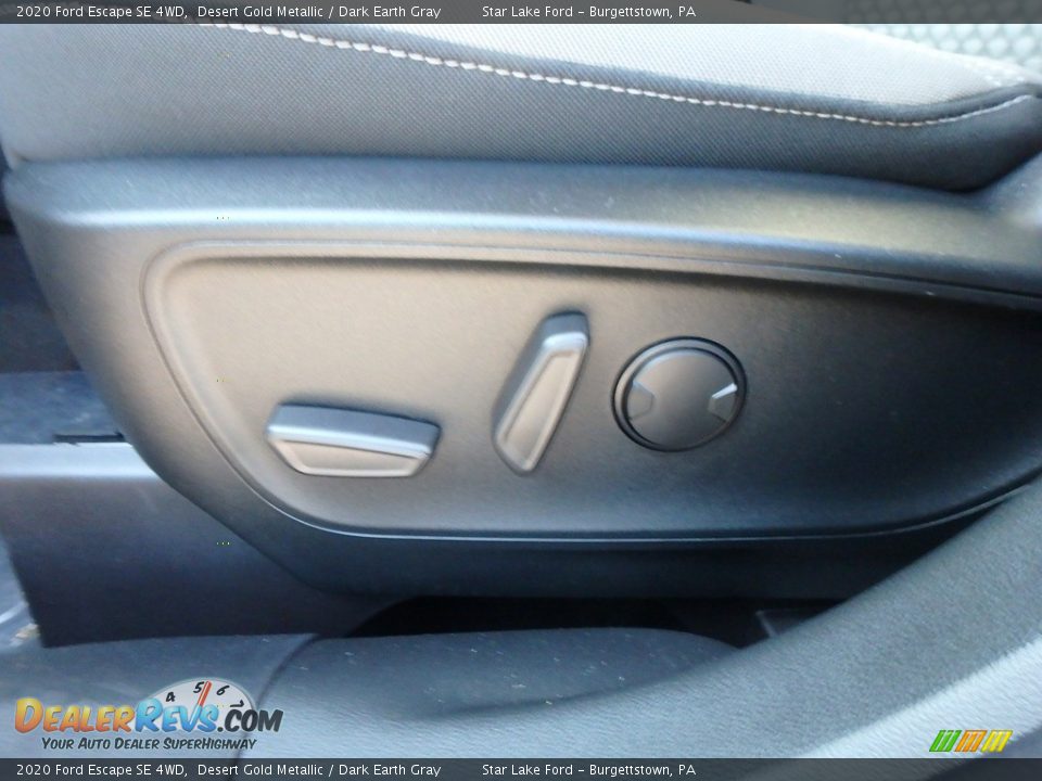 2020 Ford Escape SE 4WD Desert Gold Metallic / Dark Earth Gray Photo #10