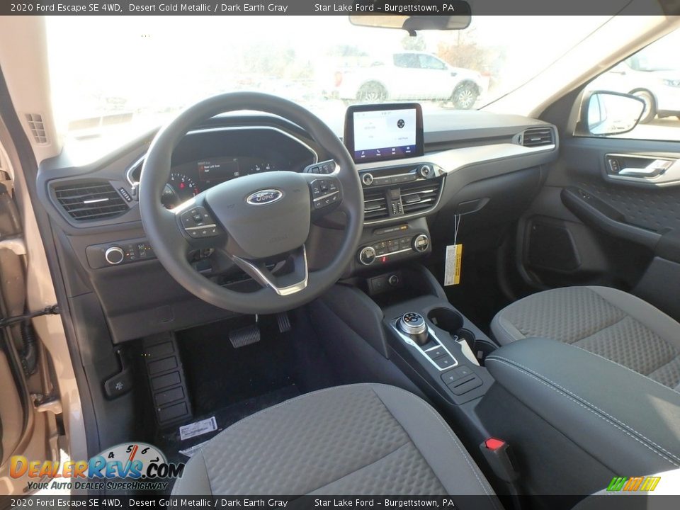 2020 Ford Escape SE 4WD Desert Gold Metallic / Dark Earth Gray Photo #14