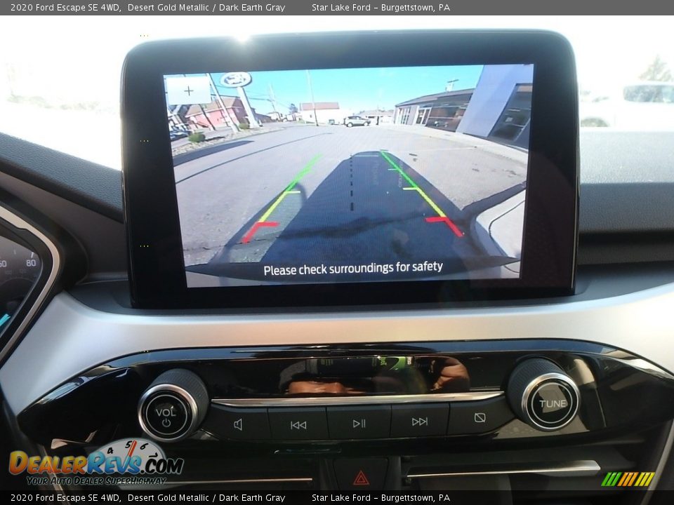 2020 Ford Escape SE 4WD Desert Gold Metallic / Dark Earth Gray Photo #19