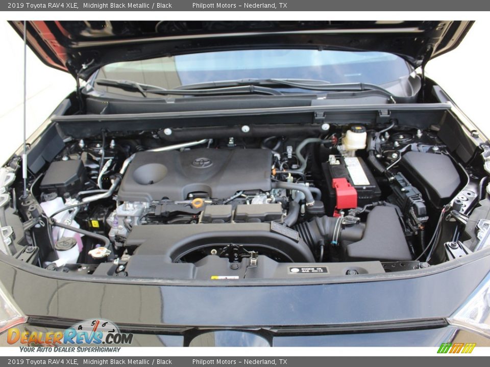 2019 Toyota RAV4 XLE Midnight Black Metallic / Black Photo #27