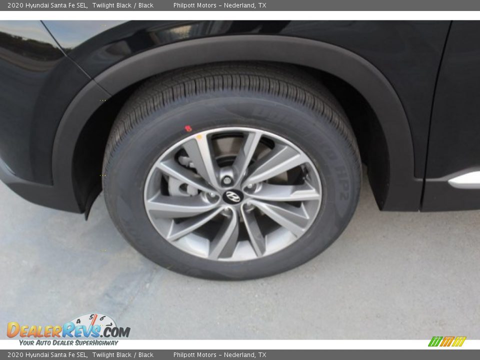 2020 Hyundai Santa Fe SEL Twilight Black / Black Photo #5