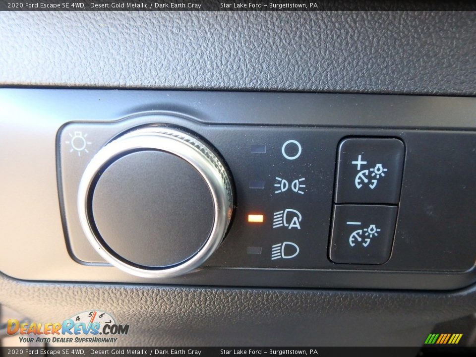 2020 Ford Escape SE 4WD Desert Gold Metallic / Dark Earth Gray Photo #20