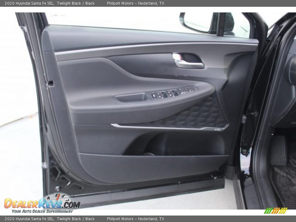 2020 Hyundai Santa Fe SEL Twilight Black / Black Photo #9