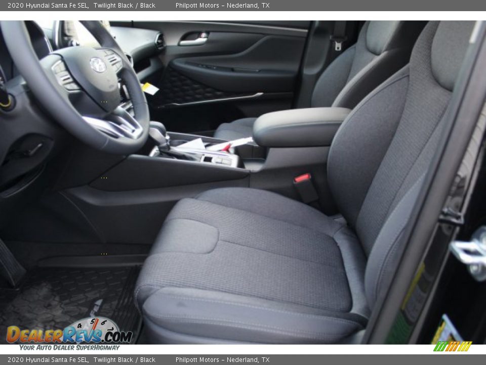 2020 Hyundai Santa Fe SEL Twilight Black / Black Photo #10