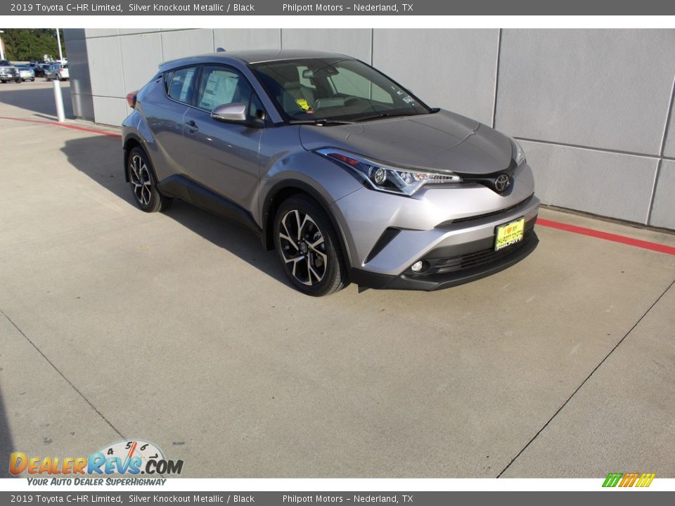 2019 Toyota C-HR Limited Silver Knockout Metallic / Black Photo #2