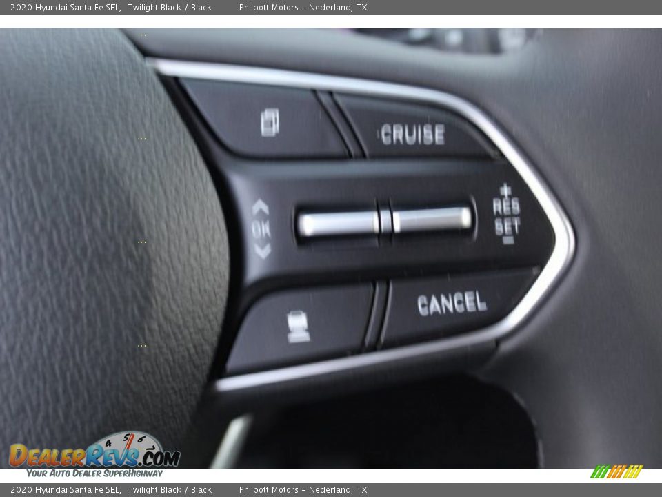 2020 Hyundai Santa Fe SEL Twilight Black / Black Photo #15