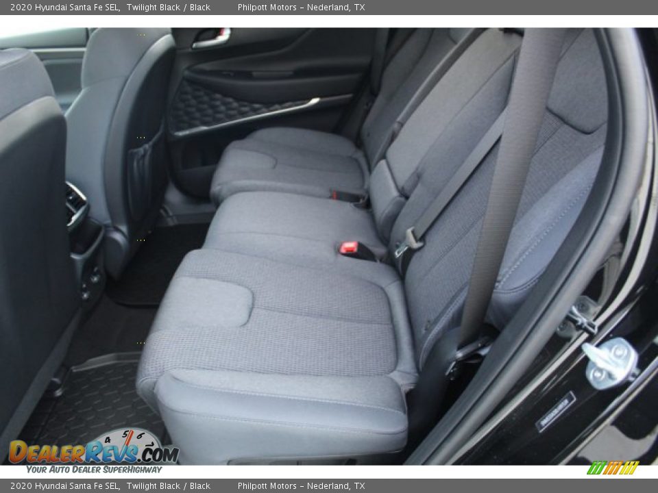 2020 Hyundai Santa Fe SEL Twilight Black / Black Photo #20