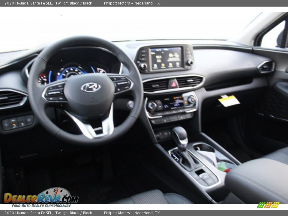 2020 Hyundai Santa Fe SEL Twilight Black / Black Photo #21