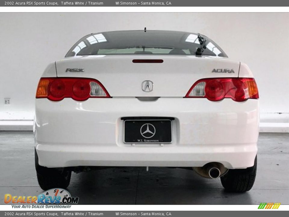 2002 Acura RSX Sports Coupe Taffeta White / Titanium Photo #3