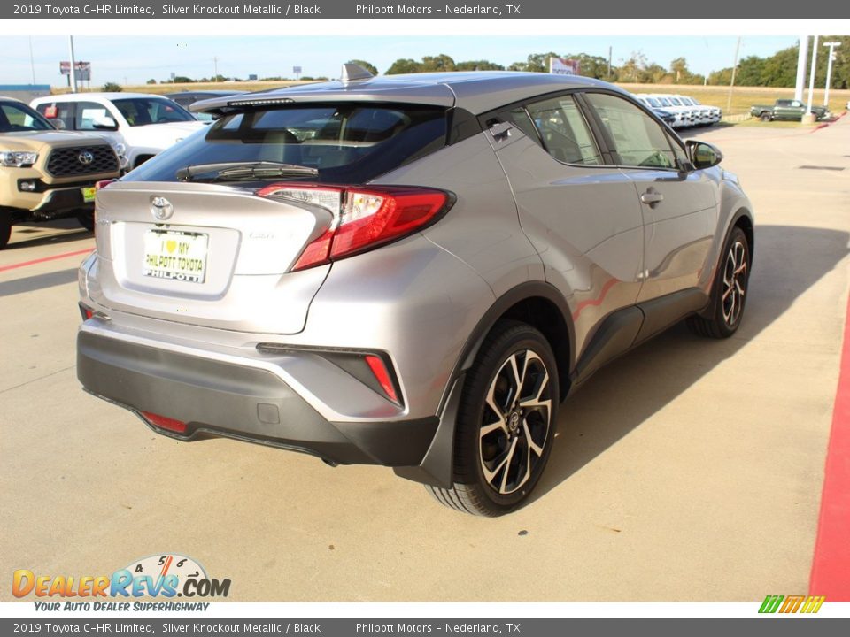 2019 Toyota C-HR Limited Silver Knockout Metallic / Black Photo #8