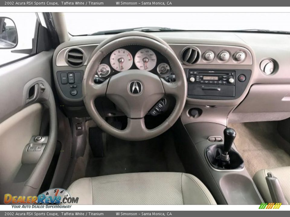 Titanium Interior - 2002 Acura RSX Sports Coupe Photo #4
