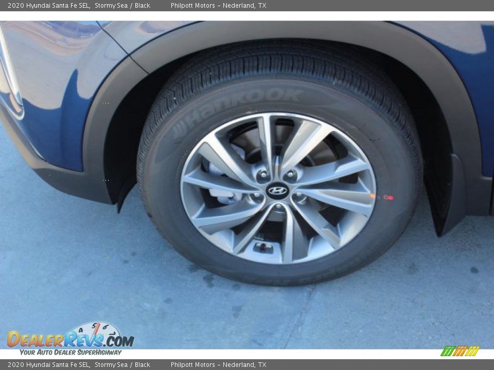 2020 Hyundai Santa Fe SEL Stormy Sea / Black Photo #5
