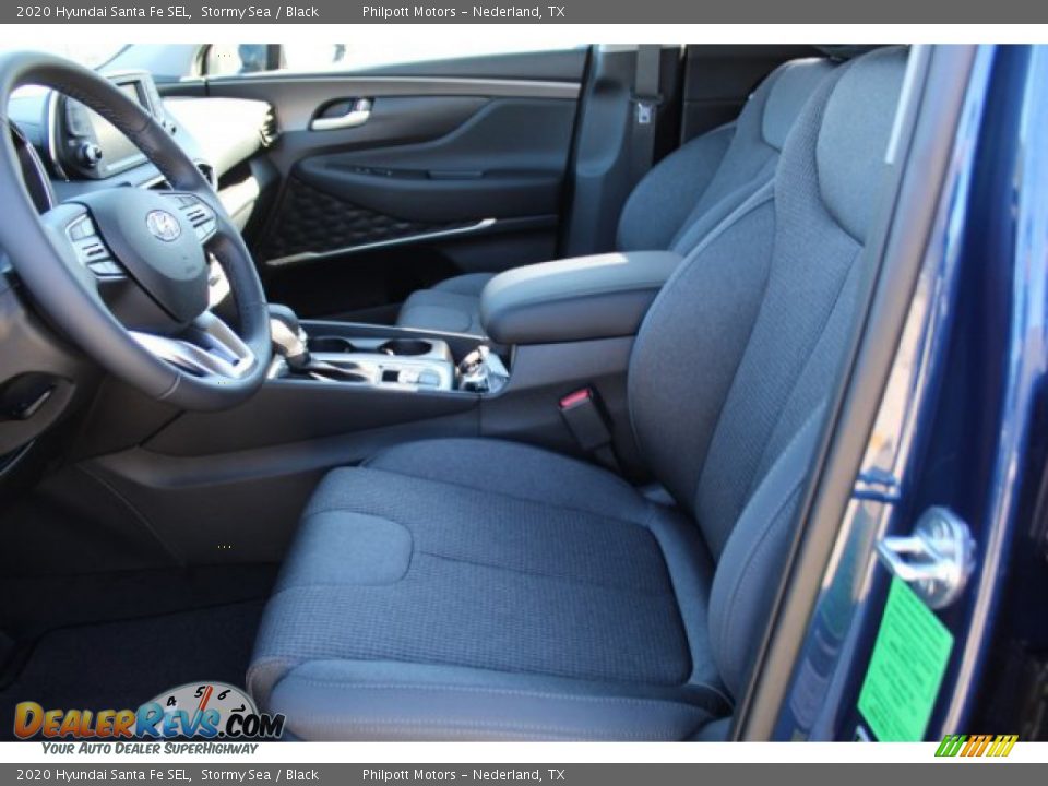2020 Hyundai Santa Fe SEL Stormy Sea / Black Photo #10