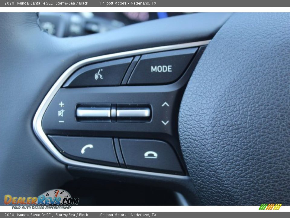 2020 Hyundai Santa Fe SEL Stormy Sea / Black Photo #11