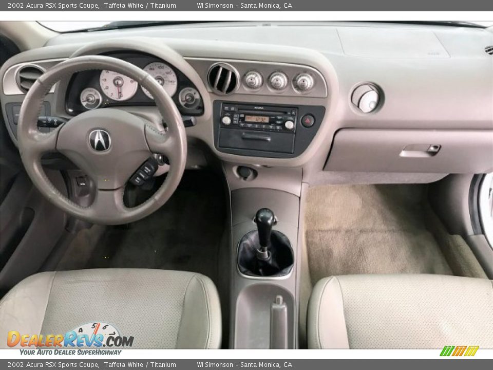 Dashboard of 2002 Acura RSX Sports Coupe Photo #17