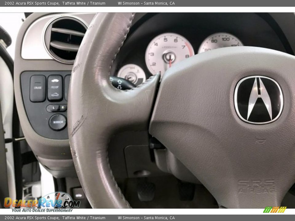 2002 Acura RSX Sports Coupe Steering Wheel Photo #18