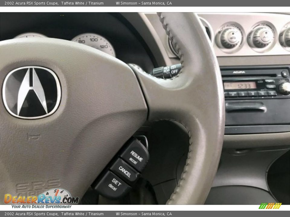 2002 Acura RSX Sports Coupe Steering Wheel Photo #19
