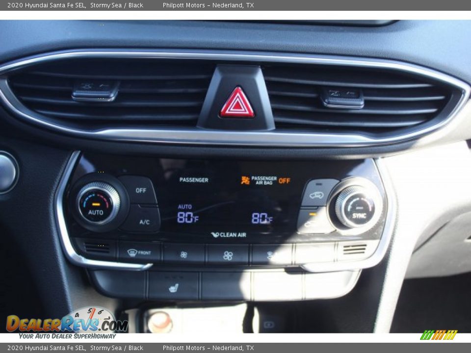 2020 Hyundai Santa Fe SEL Stormy Sea / Black Photo #16
