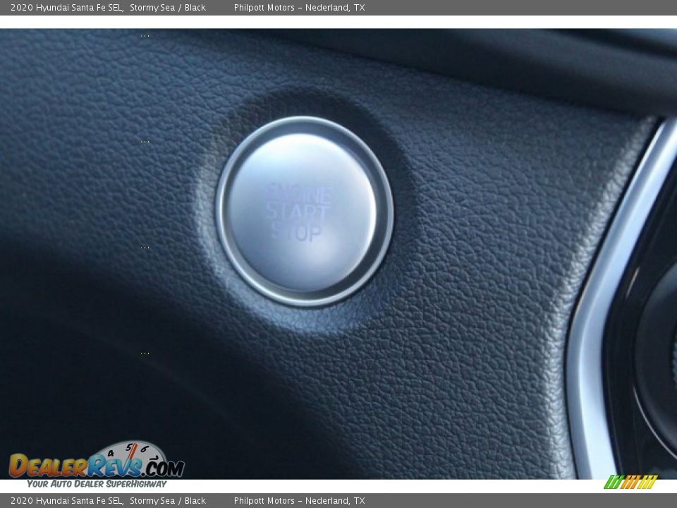 2020 Hyundai Santa Fe SEL Stormy Sea / Black Photo #17