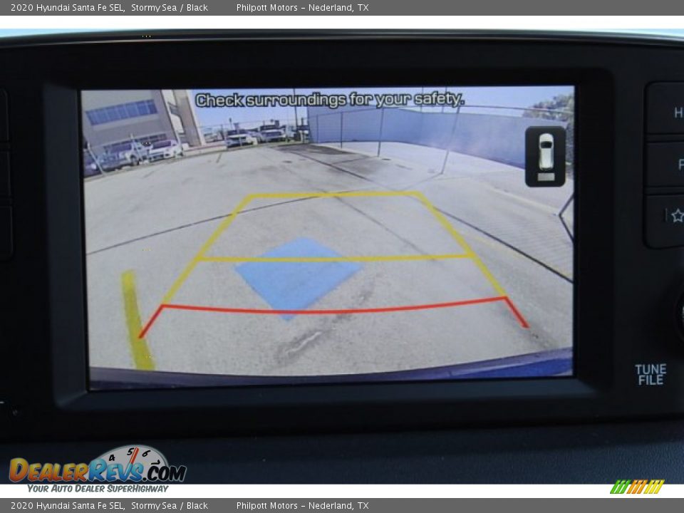 2020 Hyundai Santa Fe SEL Stormy Sea / Black Photo #18