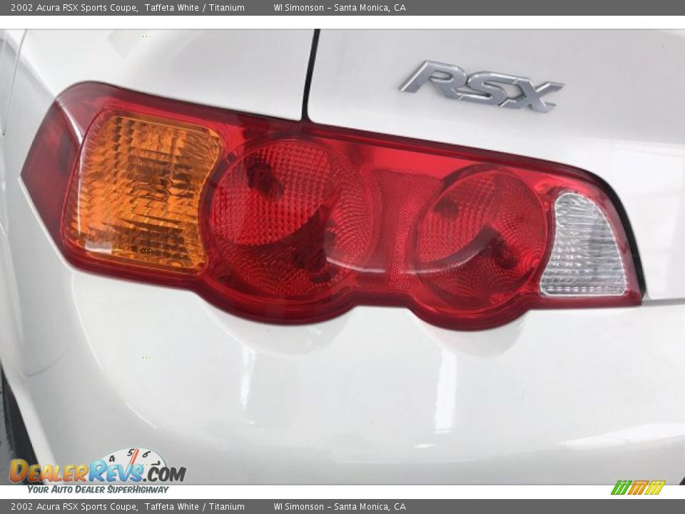 2002 Acura RSX Sports Coupe Taffeta White / Titanium Photo #25