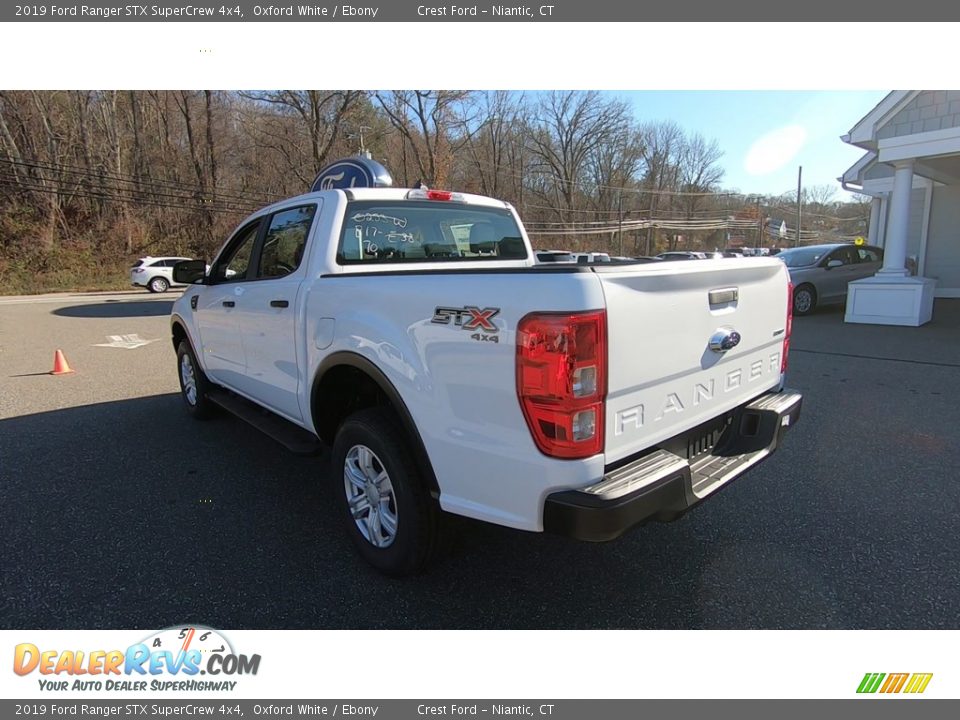 2019 Ford Ranger STX SuperCrew 4x4 Oxford White / Ebony Photo #5