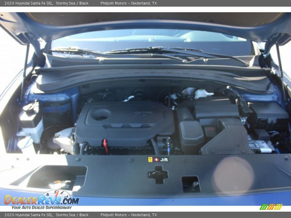 2020 Hyundai Santa Fe SEL Stormy Sea / Black Photo #25