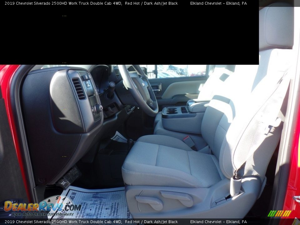 2019 Chevrolet Silverado 2500HD Work Truck Double Cab 4WD Red Hot / Dark Ash/Jet Black Photo #16