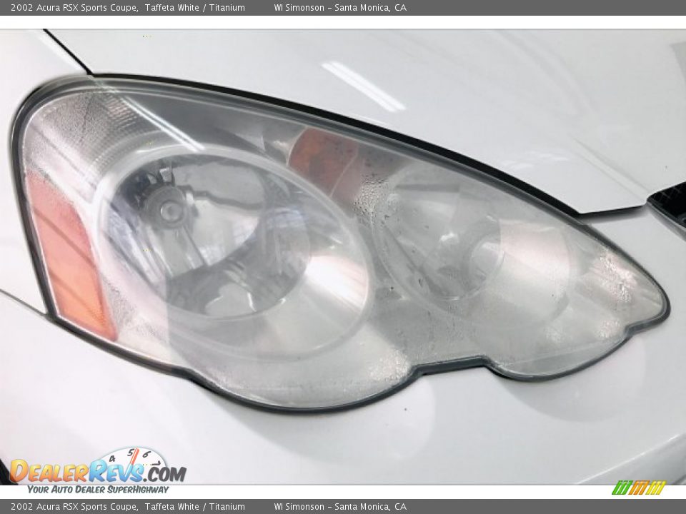 2002 Acura RSX Sports Coupe Taffeta White / Titanium Photo #31