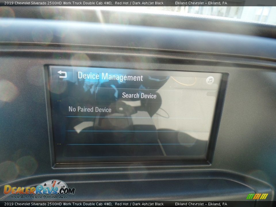2019 Chevrolet Silverado 2500HD Work Truck Double Cab 4WD Red Hot / Dark Ash/Jet Black Photo #26