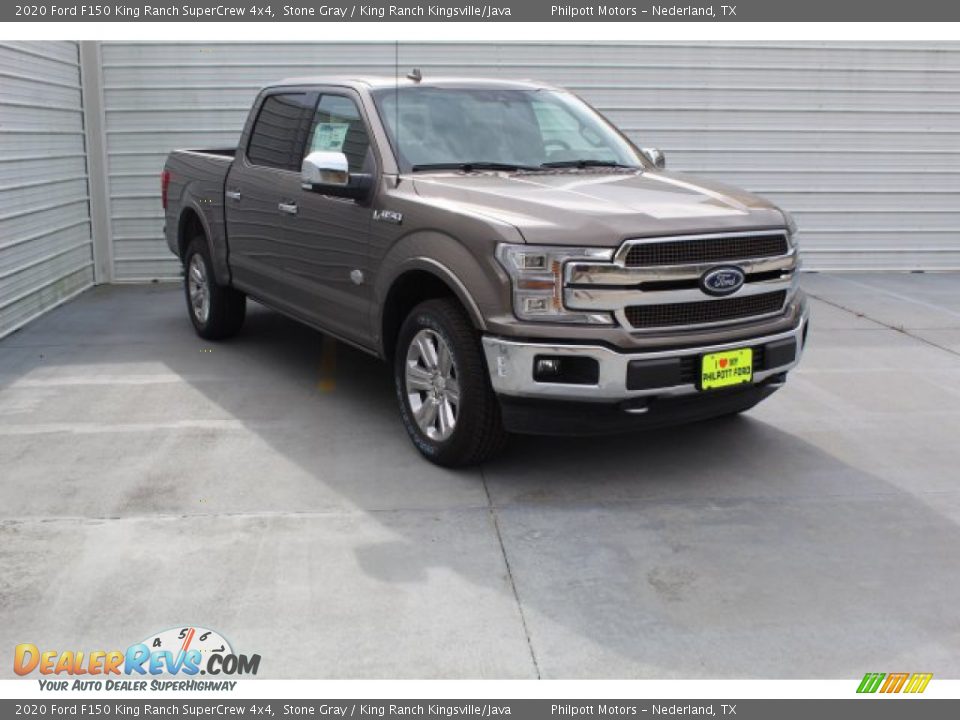 2020 Ford F150 King Ranch SuperCrew 4x4 Stone Gray / King Ranch Kingsville/Java Photo #2