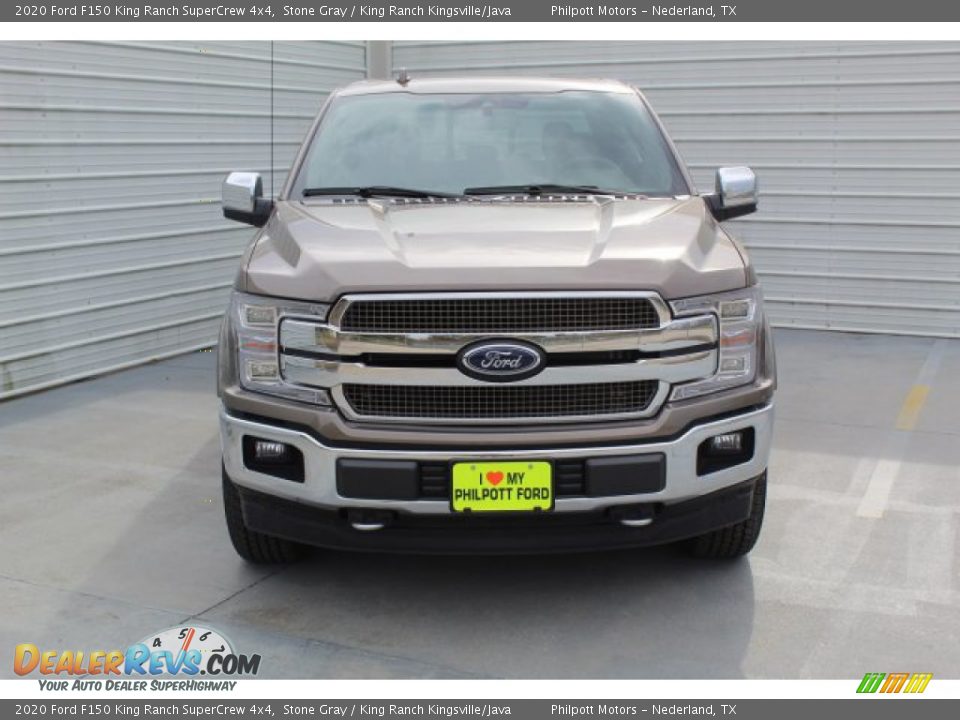 2020 Ford F150 King Ranch SuperCrew 4x4 Stone Gray / King Ranch Kingsville/Java Photo #3