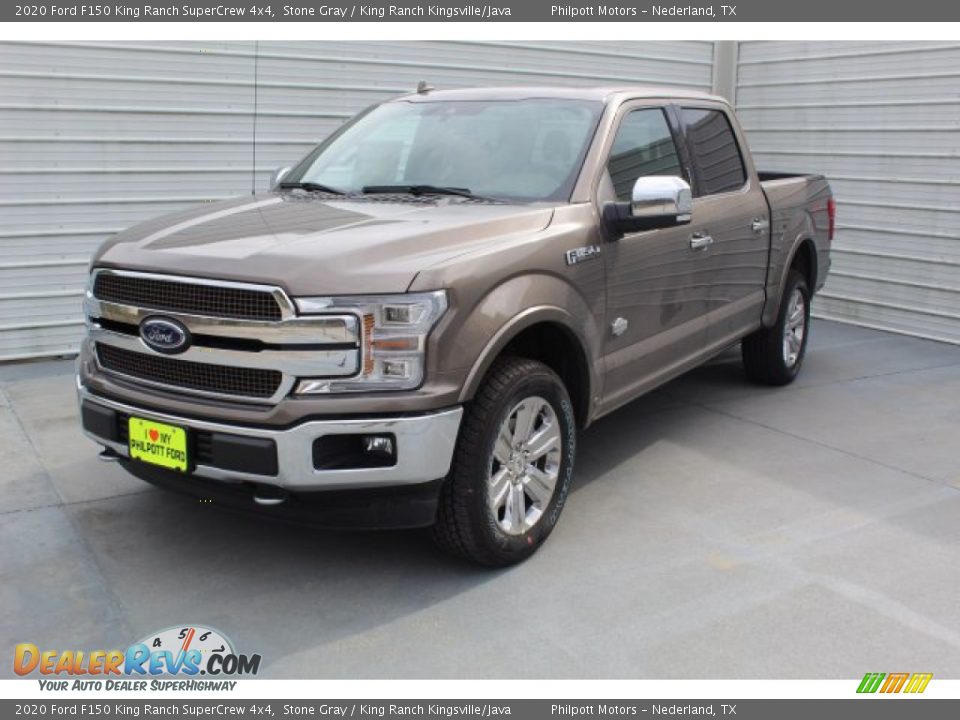 2020 Ford F150 King Ranch SuperCrew 4x4 Stone Gray / King Ranch Kingsville/Java Photo #4