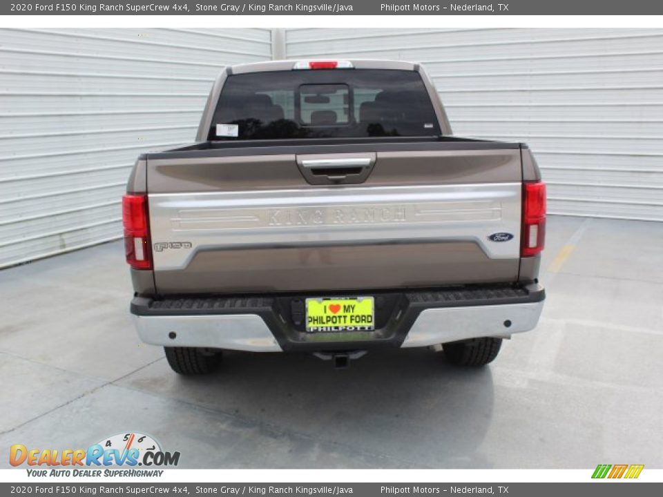 2020 Ford F150 King Ranch SuperCrew 4x4 Stone Gray / King Ranch Kingsville/Java Photo #7