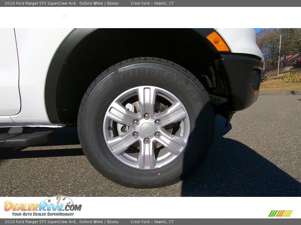 2019 Ford Ranger STX SuperCrew 4x4 Oxford White / Ebony Photo #26